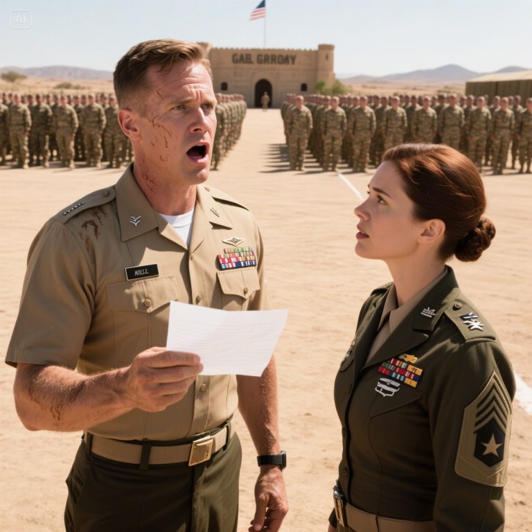 He put his finger in my chest, screaming ‘I am GOD in this sandbox!’ to 200 terrified soldiers. He thought he was about to break me. He had no idea I wasn’t just a Captain. I was a reckoning, and the paper in my pocket, signed by the Secretary of Defense, was his death warrant.