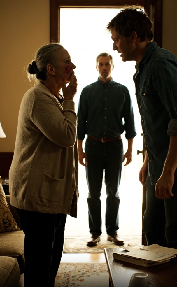 THE HAND THAT STOLE: My Son Stormed My House and Struck Me for Changing the Password on My Life Savings—But He Never Knew the ‘Bank Security Officer’ He Was Stealing From Was Actually a Police Detective Who Was Already Monitoring His Every Move. The Shocking Double Life, The Assault, And The Unforeseen Consequences That Followed, Forced Him to Face the Truth.