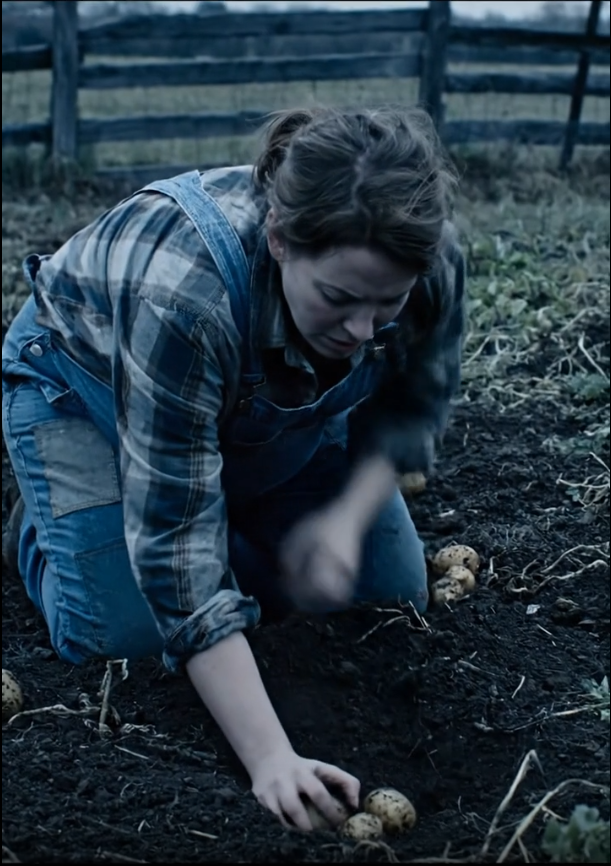 He Sent His 6-Months-Pregnant Wife to Dig Potatoes for His Cruel Mother While He Went to the Beach. “Pregnant, Not Sick,” His Mother Sneered as She Collapsed. What Happened Next Shocked the Entire Town.