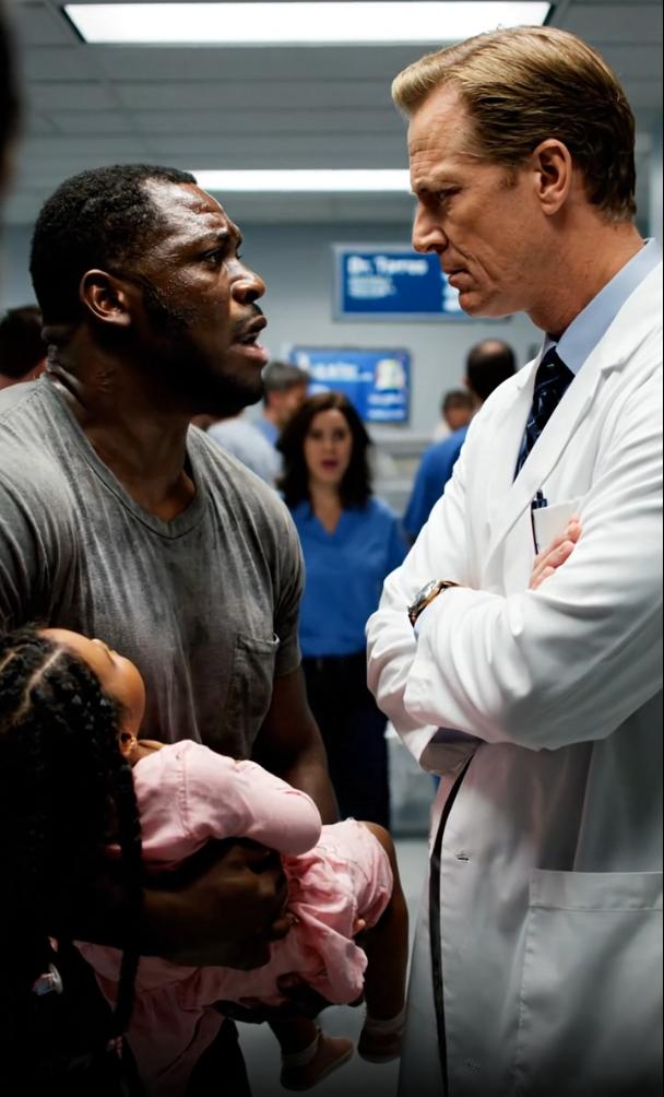 Get This Man Out of My Office. I Don’t Treat People Who Can’t Afford to Pay.” The Doctor Said It to My Face As I Held My Dying Daughter. He Didn’t Know I Was the Man Who Signed His Paycheck. The Next Morning, I Walked Into His Boardroom.