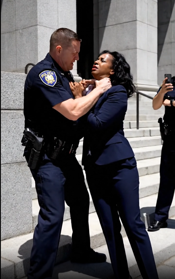 He called me a “filthy animal” and choked me in front of the courthouse. He handcuffed me, laughed at me, and dragged me inside, charging me with resisting arrest. The other cops were filming. They thought I was just another victim. They had no idea I was Judge Kesha Williams. And they had no idea I was about to preside over their downfall.