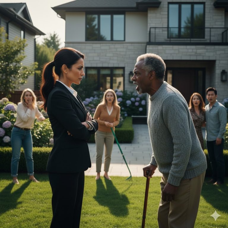 HOA PRESIDENT HUMILIATES NEW BLACK NEIGHBOR: ‘This Neighborhood is Not For The Poor!’—Days Later, A Quarter-Million Dollar Secret Brought Her Arrogance Crashing Down, Forcing the Pompous Community Leader to Beg for Forgiveness From the Man She Wrongfully Accused of Being a Pauper.