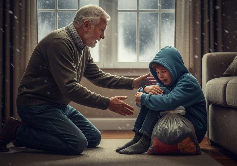 My Son Sold Me His Own Child for $50,000, But He Didn’t Know I Would Find the Truth Hidden Beneath the Boy’s Long Sleeves