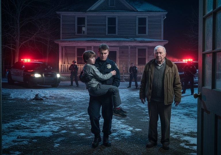 Police Found a Silent Boy Sleeping in a Box Next Door. When the Old Carpenter Saw Where the Boy Slept at Night, He Did Something That Made the Whole Town Cry.