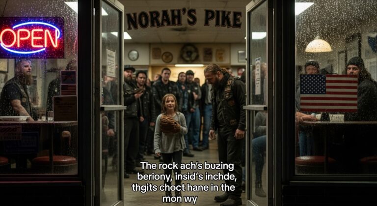 This town tried to crush a 12-year-old girl’s dream, using “tradition” to break her spirit. They thought they had won. They never expected 50 bikers, absolute strangers, to roll in through a biblical storm. They didn’t come to start a fight. They came to finish one. What happened on that baseball field will restore your faith in humanity.