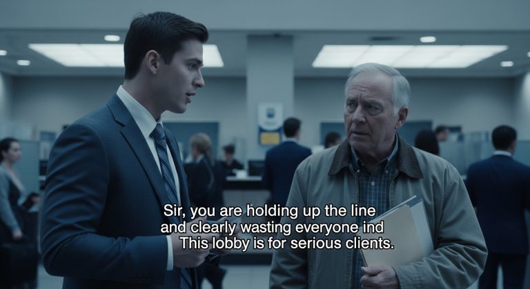 I Was the Youngest CEO in My Bank’s History. I Publicly Humiliated an Old Man in a Faded Jacket. 120 Minutes Later, He Walked Into My Boardroom as the $3 Billion Investor I Was Supposed to Meet… And He Destroyed My Entire World.