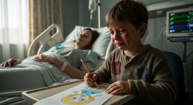 THE PRICE OF A BLUE SKY: LANDLORD SNAPS EIGHT-YEAR-OLD’S LAST CRAYON, IGNITING COMMUNITY FURY