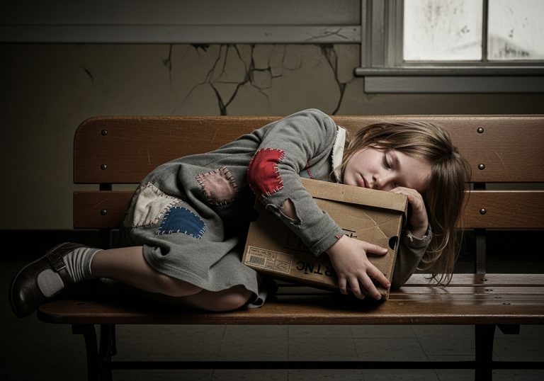 The Teacher Mocked Her “Empty” Shoebox, Then The Janitor Asked One Question That Silenced The Room