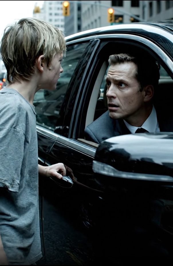 “Stop the car! Your wife… she was under it. She cut something.” I was a Spanish-born real estate tycoon, minutes from a billion-dollar deal. He was a homeless Black teenager I’d never seen in my life. I thought he was a scammer. He turned out to be my savior. My glamorous, perfect Italian wife tried to murder me. This is the unbelievable true story of the 7 words that exposed her horrifying secret and the invisible boy who saved my life.